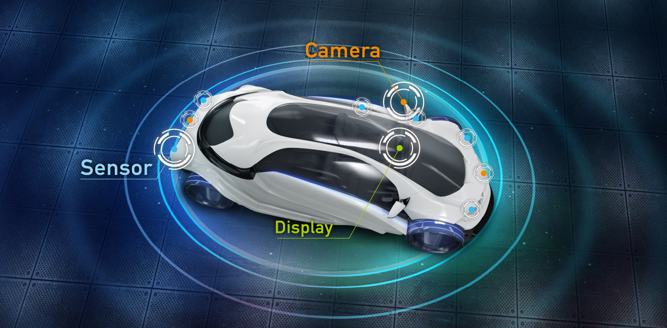 Demonstrates its ability under high temperatures in in-vehicle applications, etc.