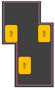 Case (1) where the FGF is adopted