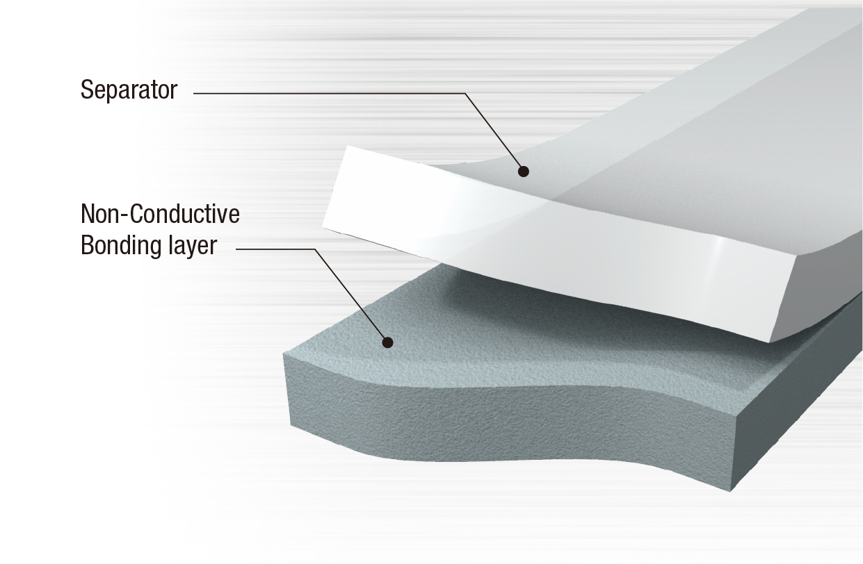 Thermal setting non-conductive bonding film